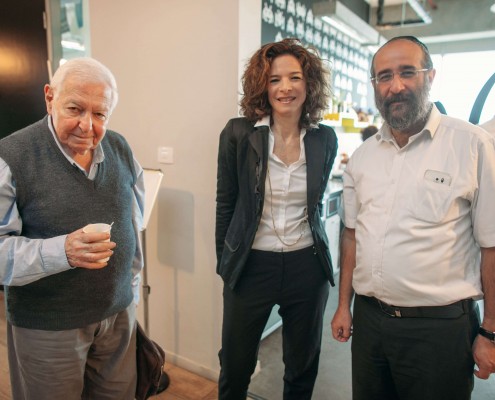 תמונה של אורחים במהלך הכנס "שקיפות ככלי עבודה"