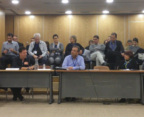 תמונה מתוך כנס השקת מדד השקיפות באתרי הרשויות המקומיות לשנת 2016 בוועדת השקיפות בכנסת