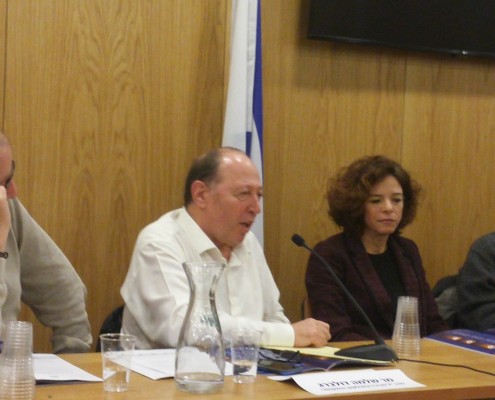 תמונה מתוך כנס השקת מדד השקיפות באתרי הרשויות המקומיות לשנת 2016 בוועדת השקיפות בכנסת