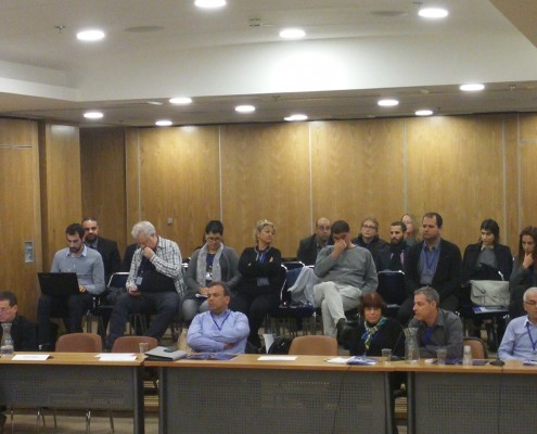 תמונה מתוך כנס השקת מדד השקיפות באתרי הרשויות המקומיות לשנת 2016 בוועדת השקיפות בכנסת