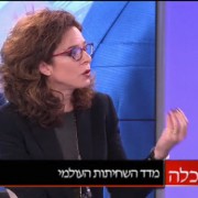 תצלום מסך, יפעת זמיר מתראיינת לוואינט בנוגע למדד השחיתות העולמי