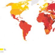 מדד השחיתות בעולם עדכני לשנת 2015