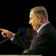 צילום של בנימין נתניהו, מתוך כתבה בדה-מרקר על מדד השחיתות העולמית