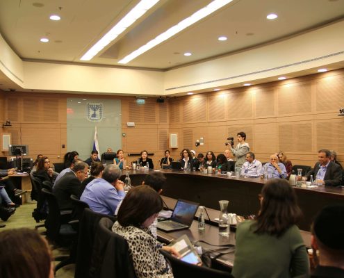 כנס השקת מדד השקיפות באתרי הרשויות המקומיות לשנת 2017, ועדת השקיפות בכנסת